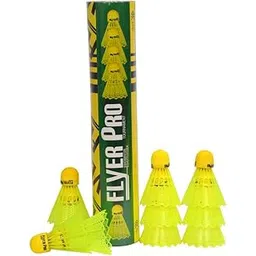 Flayer Pro Shuttle Plastic - Yellow Pack of 10-picture-26