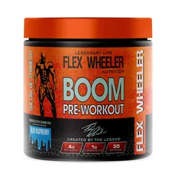 Flex Wheeler Nutrition Boom Pre Workout, 0.50 lb Blue Raspberry-picture-29