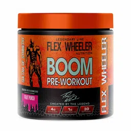 Flex Wheeler Nutrition Boom Pre Workout, 0.50 lb Fruit Punch-picture-22