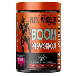 Flex Wheeler Nutrition Boom Pre Workout, 0.99 lb Fruit Punch-picture-31