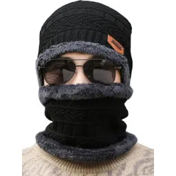 FLEXCYCAP Men Self Design Woollen Beanie-picture-15