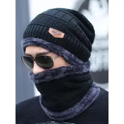 FLEXCYCAP Men Solid Woollen Beanie-picture-30