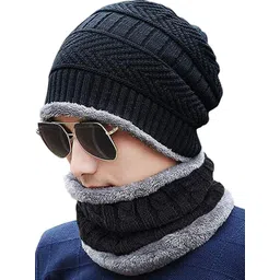 FLEXCYCAP Men Solid Woollen Beanie-picture-37