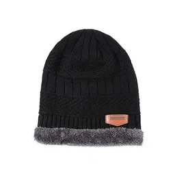 FLEXCYCAP Men Woollen Self Design Beanie-picture-23