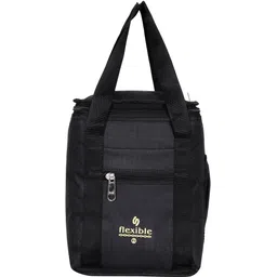 flexible Good Quality Lunchbag both Men&Women for Office ,School ,College etc (Black/10L) Waterproof Lunch Bag-picture-13