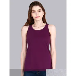 Fleximaa Women Pack Of 2 Pure Cotton Tank Top-picture-29