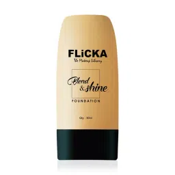 FLiCKA Blend & Shine Foundation with SPF 05 Coffee - 30 ml-picture-48