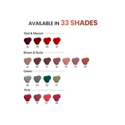 FLiCKA Tomato Gel Finish Nail Polish- 9.9 ml- Shade- 11 image 5