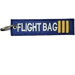 Flight Bag Keychain 3 Bar (Blue)-picture-28