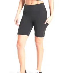 Flingr Women Skinny Fit High-Rise Dri-FIT Sports Shorts-picture-25