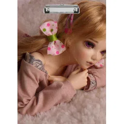 flipdecor hello kitty doll digital reprint clip board exam pad (14 x 10 Inches) premium quality ( wood )-picture-28