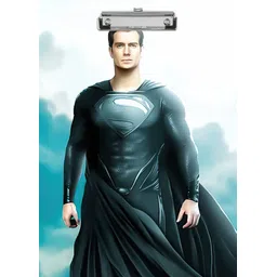 flipdecor SUPER MAN 4 digital reprint clip board exam pad (14 x 10 Inches) premium quality ( wood )-picture-25