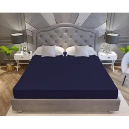 flipkart perfect homes King Size Fitted Terry Cotton Breathable, Stretchable, Waterproof Mattress Cover-picture-21