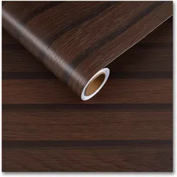 flipkart smartbuy Vinyl Decorative Brown Wallpaper-picture-32
