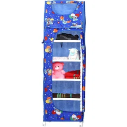 flipzon Baby 6 Shelve Unbreakable Material PVC Collapsible Wardrobe-picture-26