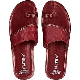 flite PU Women's Slipper, MAROON,8UK,PUL156LMRMR0008-picture-44