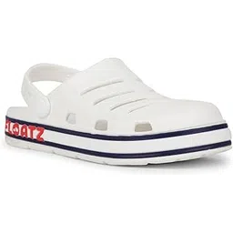 floatz Bata 8611 2.0 Clog: White Casual Slip-On Sandals for Men UK Size- 9-picture-39