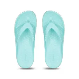 Floatz by Bata Women's 2.0 TH Turquoise Flip Flops-picture-24