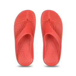 Floatz by Bata Women's Red Flip Flops-picture-32