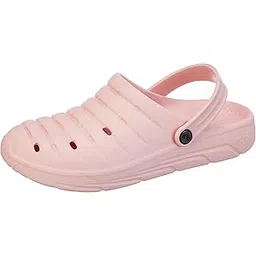 floatz Peach Clog Sandals with Backstrap for Women|Comfortable|Lightweight|Waterproof|Slip Resistant-picture-21
