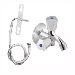 Flockidos Bathroom Faucet Set Stainless Steel Chrome Finish Silver, FG181-picture-41