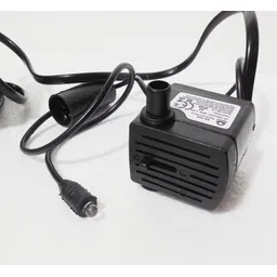 flojoy Asian Pumps & Machineries 3W Small Fountain Water Pump For Showpiece/Aquarium/Single Led Mirchi Bulb Pump head 2 ft (200 l/hr) Colour Changing Light Effect (RGBPW) image 4