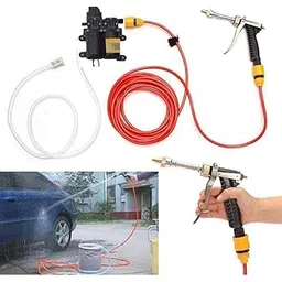 FLOJOY Asian Pumps & Machineries 12V Ac/Dc Self Priming Car Washer With Capacity Of 130 Psi And Flow Rate Of 5.5 To 6 L/Min Automatic Pressure Washer-picture-14