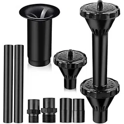 flojoy Asian Pumps & Machineries Fountain Nozzle Kit Water Spray Heads For Small Ponds in 3 Fountain Patterns: Blossom, Mushroom and Two-Tier Patterns (size L）-picture-18