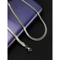 Floky Men Sleek Herringbone Minimal Chain-picture-41