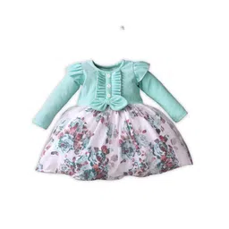 Flora Floral Print A-Line Midi Dress-picture-50