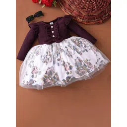 Flora Floral Print A-Line Midi Dress-picture-51