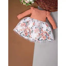 Flora Floral Print Net Fit & Flare Dress-picture-12