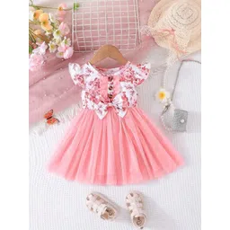 Flora Net Fit & Flare Dress-picture-52