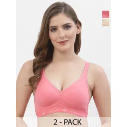 Floret Pack of 2 Full Coverage Non Padded Everyday Bras With All Day Comfort-picture-17