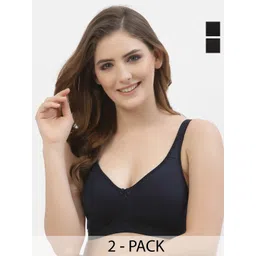 Floret Pack of 2 Full Coverage Non Padded Everyday Bras With All Day Comfort-picture-11