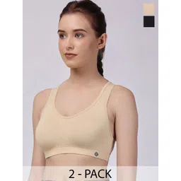 Floret Pack of 2 Full Coverage Seamless Training Sports Bra-picture-27