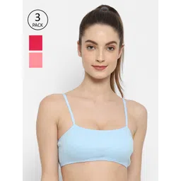 Floret Pack of 3 Workout Bras-picture-10