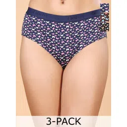 Floret Set Of 3 Hipster Mid-Rise Briefs-picture-35
