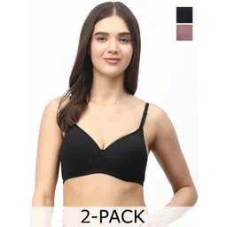 Floret Women Black Bra-picture-22