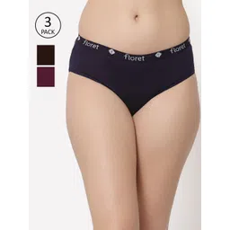Floret Women Pack of 3 Assorted Bikini Briefs-picture-15