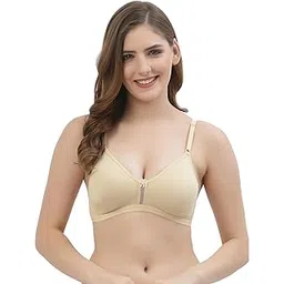 floret Women's T-Shirt Bra Double Layer Non Padded & Non-Wired Medium Coverage Bra-picture-11