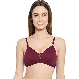 floret Women's T-Shirt Bra Double Layer Non Padded & Non-Wired Medium Coverage Bra-picture-33