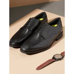 Florsheim Men's Eddie Black Derby Shoes-picture-42