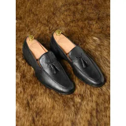 Florsheim Men's Russel Black Formal Moccasins-picture-27