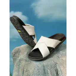 Florsheim Men's Stark White Cross Strap Sandals-picture-18