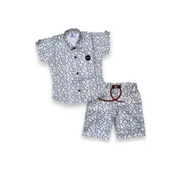 FLUEMART Boys Grey Clothing Set-picture-23