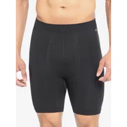 Flx by Decathlon Black Skinny Fit Sports Shorts-picture-42