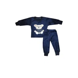 Fly Step Kids-Unisex Blue Clothing Set-picture-26