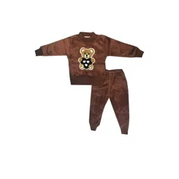 Fly Step Kids-Unisex Brown Clothing Set-picture-58