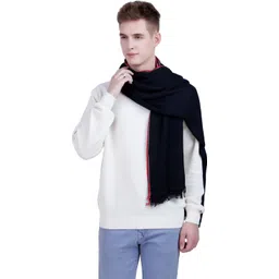 flyer Striped Viscose Men Blue, Red Stole, Scarf, Fancy Scarf-picture-11